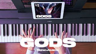 GODS ft. NewJeans (뉴진스) Piano Music Video | LoL Worlds 2023