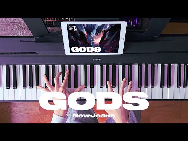 Gods – NewJeans (League of Legends Worlds 2023 Anthem) Sheet music for  Piano (Solo)