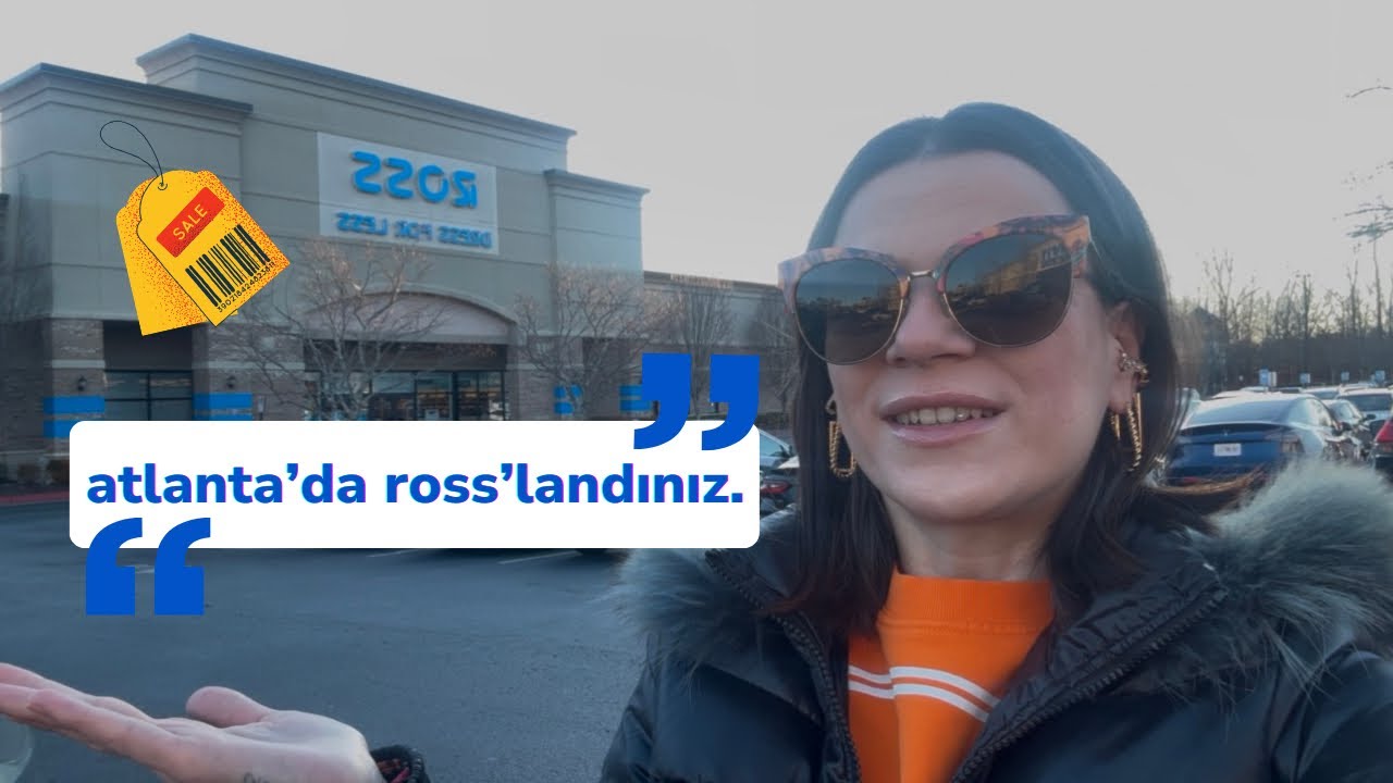 Amarica’da en sevdiğim mağaza ross’a geldik.