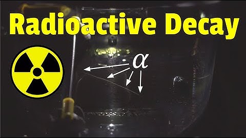 Radioactive Decay Visualized (Alpha Particles)
