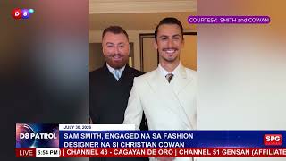 SAM SMITH, ENGAGED NA SA FASHION DESIGNER NA SI CHRISTIAN COWAN