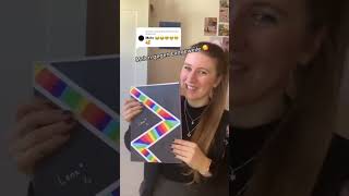 📝 Back to School Notebook Cover 📚✏️ Rainbow 🌈