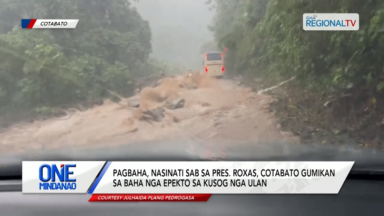 Pipila ka motorista ug residente, apektado sa pagbaha sa General Santos City | One Mindanao