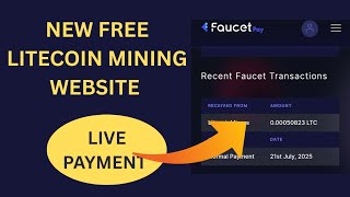 New Free Cloud Mining Website | New Free Litecoin Mining Website | Earn Free LTC screenshot 5