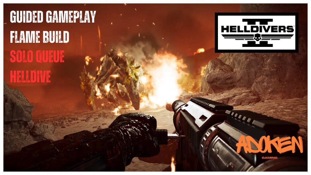 Helldivers 2 l Gamplay Walkthrough l Flame Build l Chill Gameplay - YouTube
