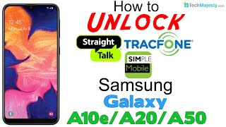 How to Unlock Tracfone, Simple Mobile, & Straight Talk Samsung Galaxy A10e,  A20, & A50 screenshot 4