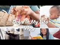 Vlogunboxing pantry boxesvlogging with my new camera8month old baby photosspring came early