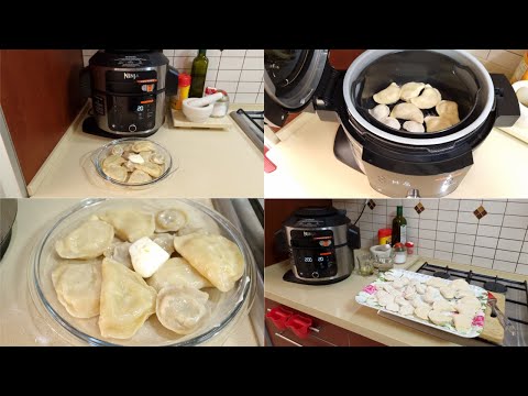 Ninja SMART LID OL553/Ol550!Замороженные пельмени и вареники в мультиварке Нидзя!Полуфабрикаты !