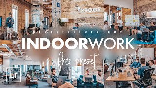Indoor Work — Mobile Preset Lightroom | Tutorial | Free | Indoor Work Photography | Instagram Preset screenshot 4