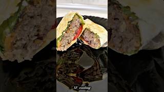 Uy sharoitida lavash xamiridan fastfood tayyorlash# fastfood#burger#shawarma #простойрецепт