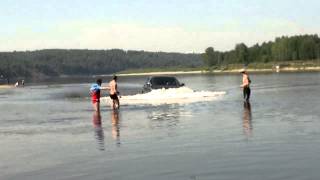 Chevrolet Lacetti underwater test. Chevrolet optra underwater driving