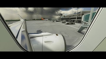 MSFS 2020 - Saga RNP app 29 | Holding pattern procedure turn | A32NX Exp | Live weather | 4K | Ultra