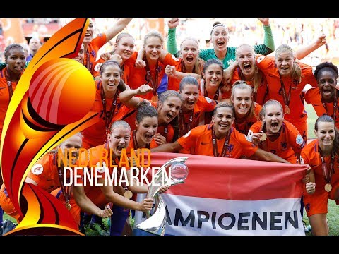 Nederland - Denemarken (finale) I EK vrouwenvoetbal