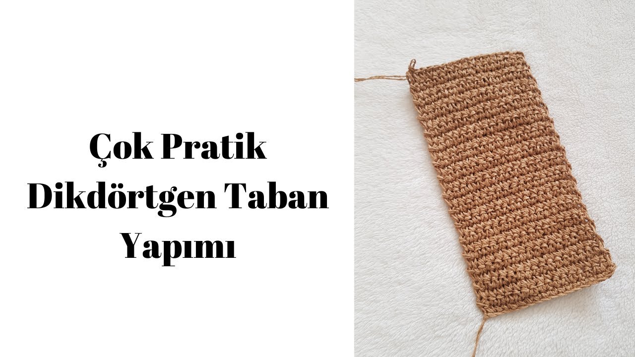 Çok Pratik Dikdörtgen Taban Yapımı