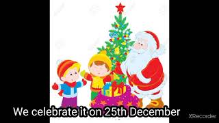 Christmas||Composition on Christmas||Grade 1 & 2||Grade 3||How to write composition||Winter festival