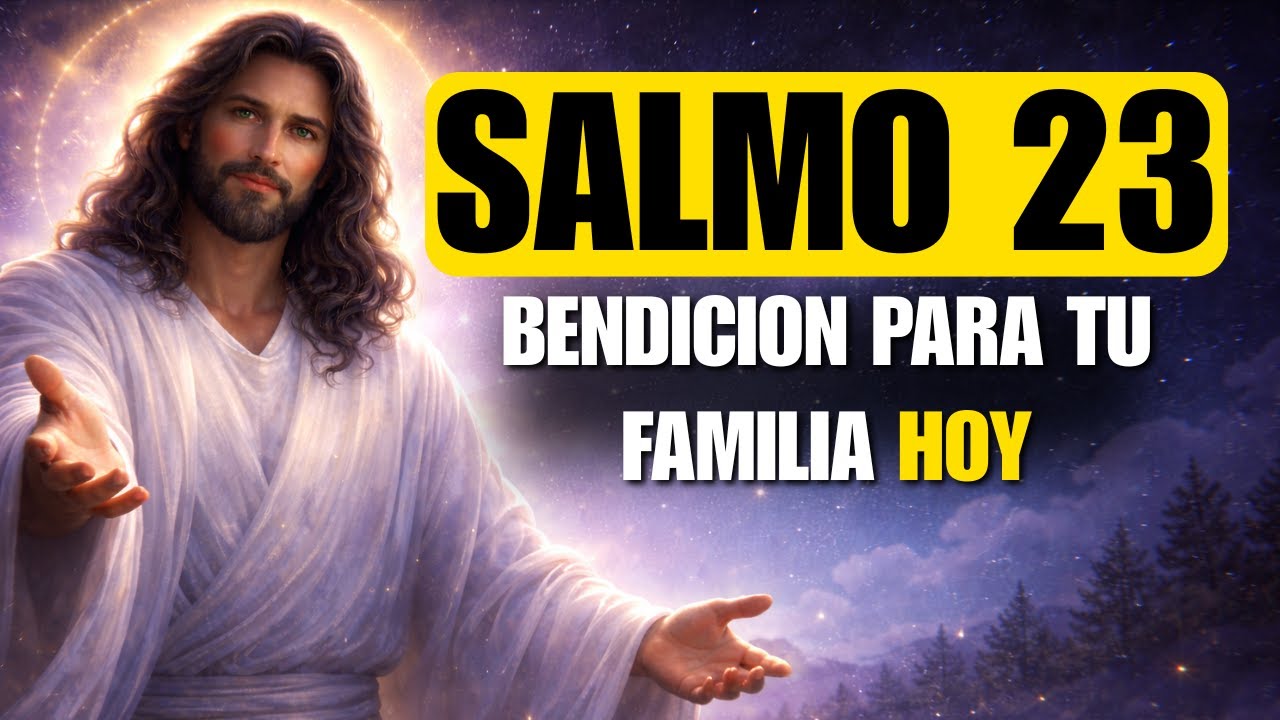 Salmo 23 para dormir en paz y bendecir tu hogar