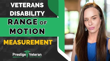 How does the VA Measure Range of Motion?