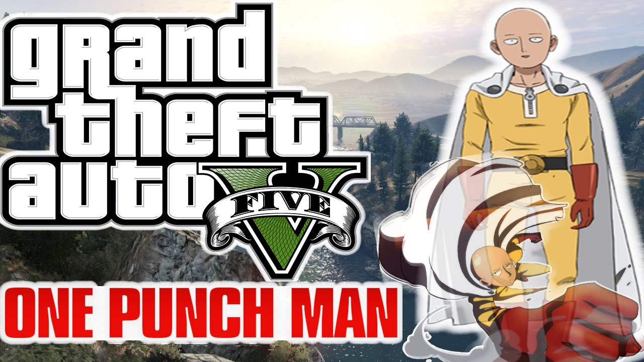 GTA 5 ONE PUNCH MAN MOD (GTA 5 FUNNY MOMENTS) YouTube