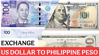Us Dollar to Philippine Peso Today Exchange rate | usd to php rate today