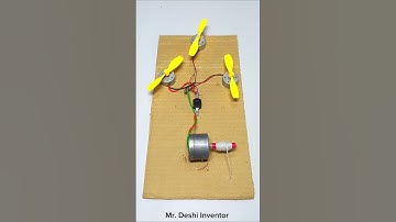 Rope Pulling Generator ° DC Motor #dcmotor #tech #shorts