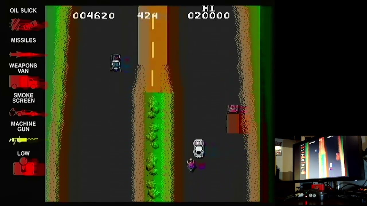 Midway's Greatest Arcade Hits Volume 1 Difficulty 9 Spy Hunter Nintendo 64 (N64) Original Hardware