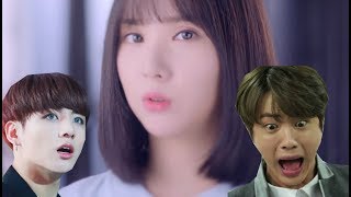 (BANGCHIN) BTS REACTION TO GFRIEND SUMMER RAIN MV