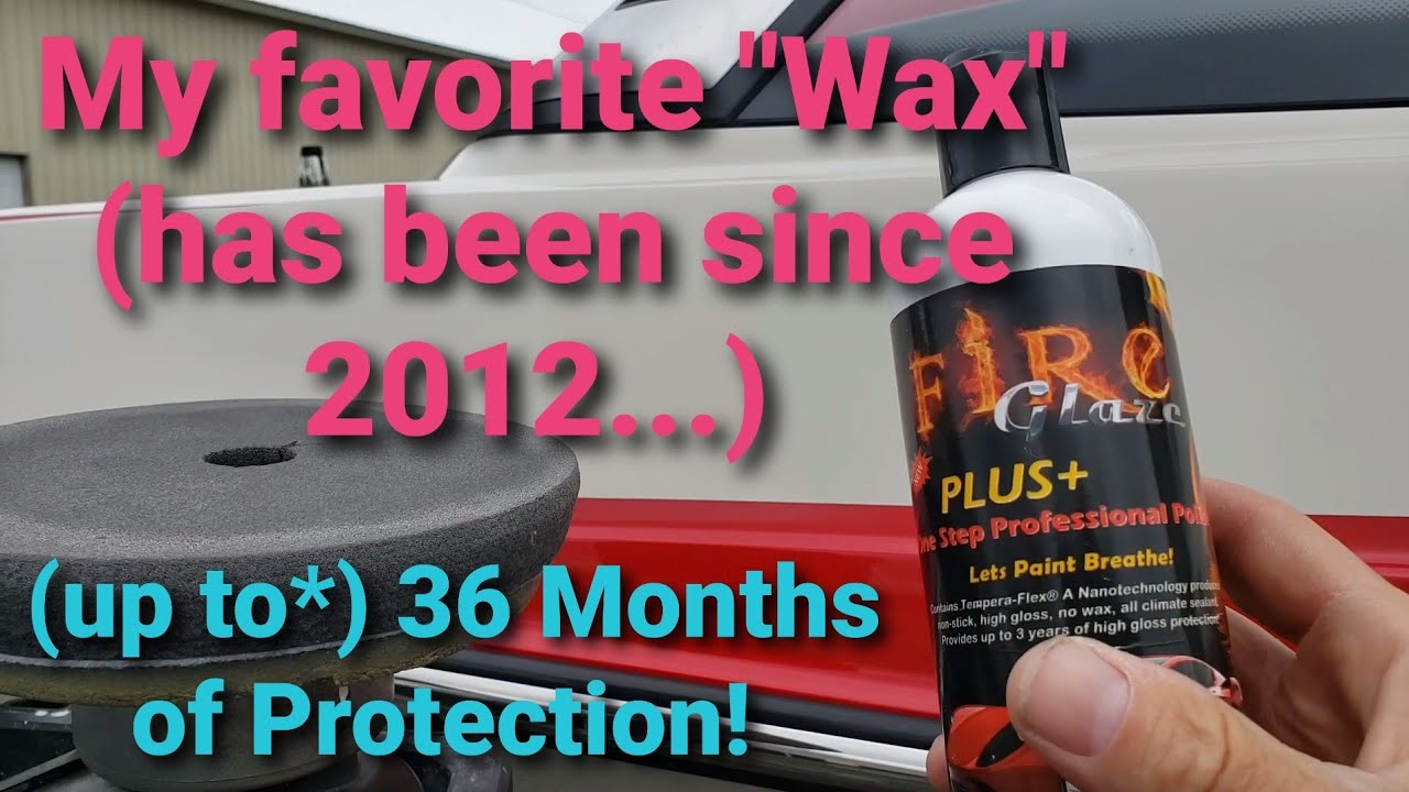 Boat wax, kind of. Fire Glaze + This stuff makes me happy on the inside! Not a Ceramic or polymer.