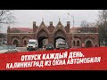 Калининград из окна автомобиля — Отпуск каждый день