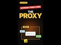 The JavaScript Proxy Pattern in 60 Seconds ⚡ #shorts