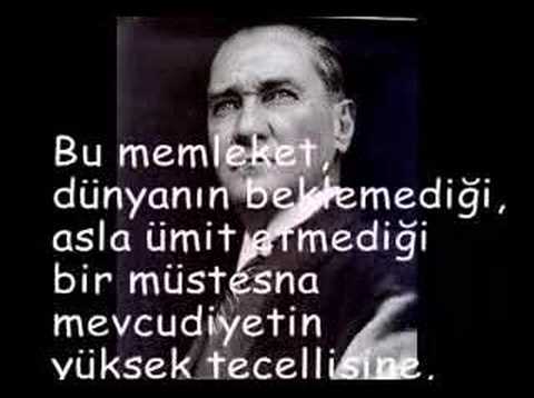 M.Kemal Atatürk Slayt ve bazı sözleri
