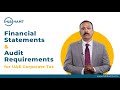 Episode 5 | Financial Statements and Audit Requirements for UAE Corporate Tax | HLB HAMT Talks