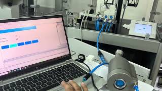Festo VPPM controling angle seat valve