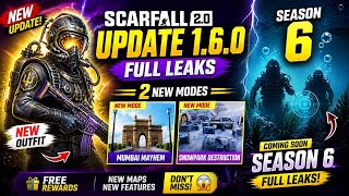 Scarfall 2.0 Season 6 Leaks 🔥 New ScarPass Rewards, Outfits &amp; Update 😱