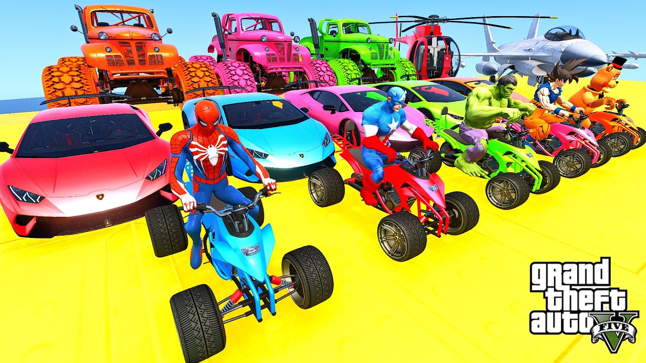 الرجل العنكبوت انقاذ باتمان Spider-Man Rescue batman vs iron man vs venom funny Game GTA 5 superhero