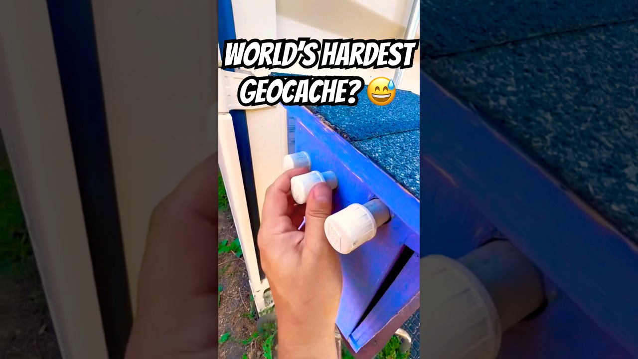 Is this the World’s hardest Geocache? Would you have the patience to get this ATM cache open?