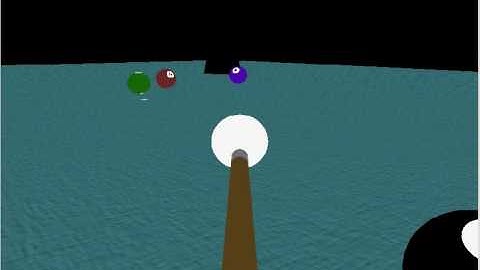 basic 9-ball pool video game