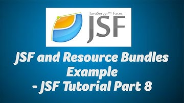 JSF and Resource Bundles example - JSF Tutorial Part 8