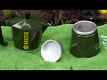 Stovetop 6 cup coffee pot from navitas outdoors perfect for fishing camping  traveling