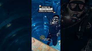 Piscina mais funda do mundo! Você teria coragem de mergulhar?