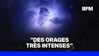 Intempéries De Violents Orages Ont Touché La France Ce Dimanche Soir