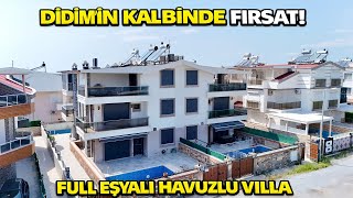 Bu Villa Kaçmaz Bu Fiyata Fırsat Didim Merkezde Acil Satılık Eşyalı D-108