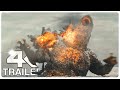 GODZILLA MINUS ONE &quot;Godzilla Under Attack&quot; Trailer (4K ULTRA HD) NEW 2023