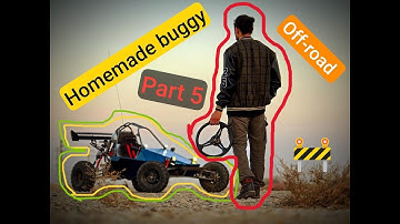 how to build crosskart buggy PART 5 : steering wheel and exaust