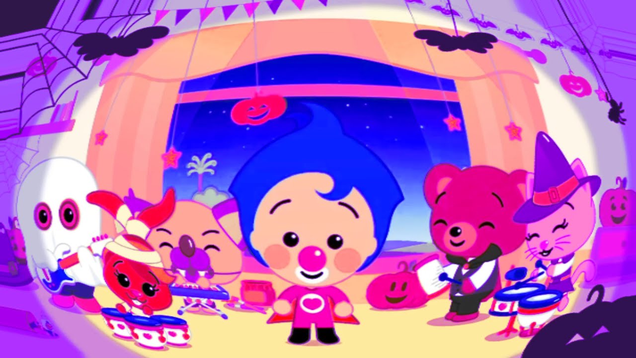 Плим-плим, монстры ритма 🎃 Хэллоуин 👻 спонсор Спарта, эффекты подачи, забавный аудио-голос 😂