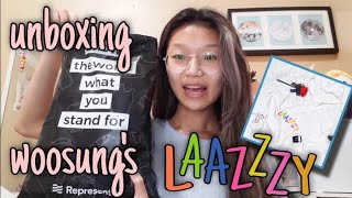 UNBOXING Woosung’s ‘LAZY’ Merch | Part 1 #Represent screenshot 3