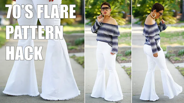 DIY PATTERN HACK: CREATE A 70'S EXAGGERATED FLARE