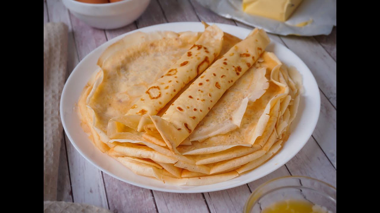 Блины Блинчики с хрустящими краями Как испечь блины