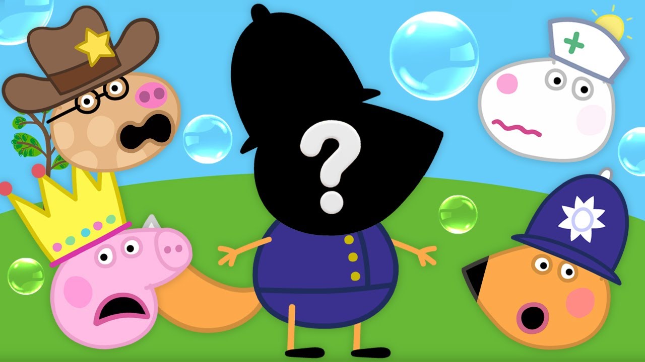 Peppa Pig Dress Up Matching Game Puzzle for Kids 🐷🧩 | Kids DingDong