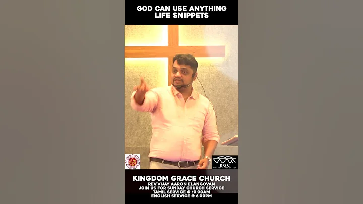 God can use anything | Life Snippets #490 | Rev.Vijay Aaron Elangovan