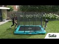 Salta Comfort Edition Ground | Assembly video | Rectangular inground trampoline